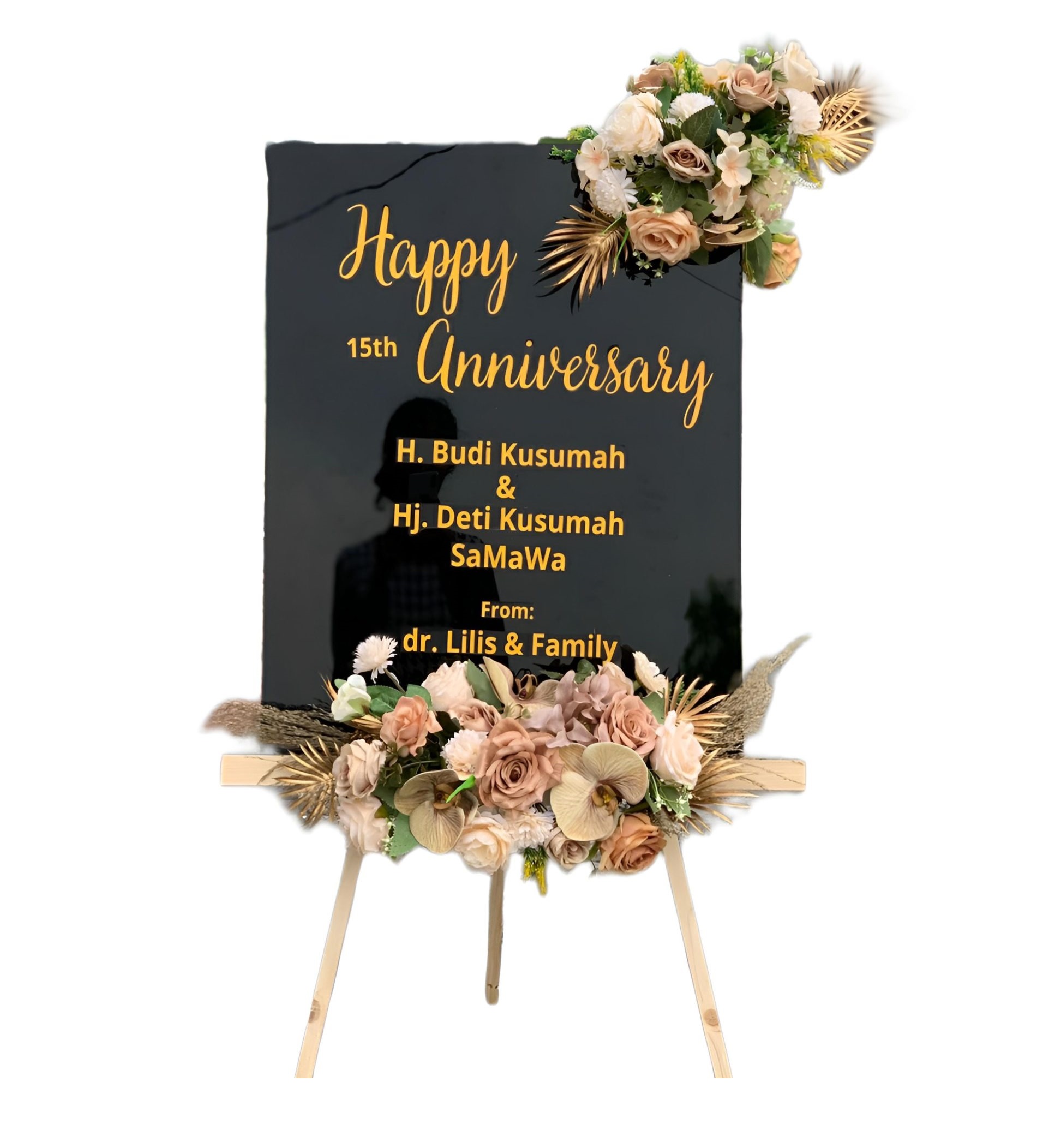 Papan Bunga Akrilik Karimun Jawa