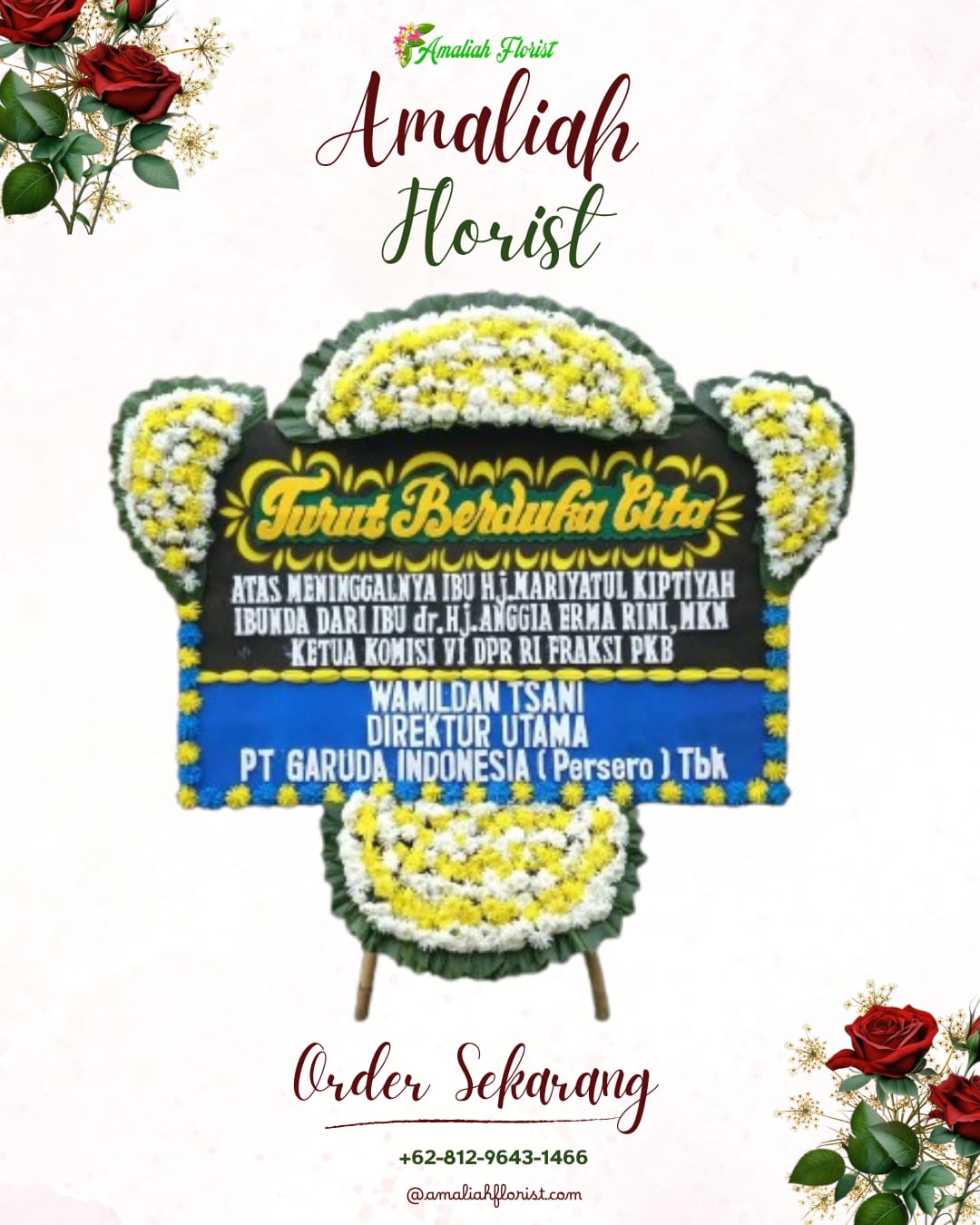 Papan Bunga Duka Karimun Jawa